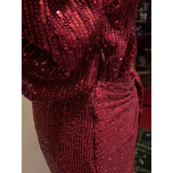 Grace Karin Sequin Glitter Off The Shoulder Cocktail Party Dress NWT Size XL - Picture 8 of 11